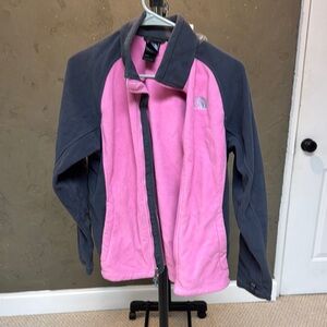 The North Face women’s Pink and Gray Jacket